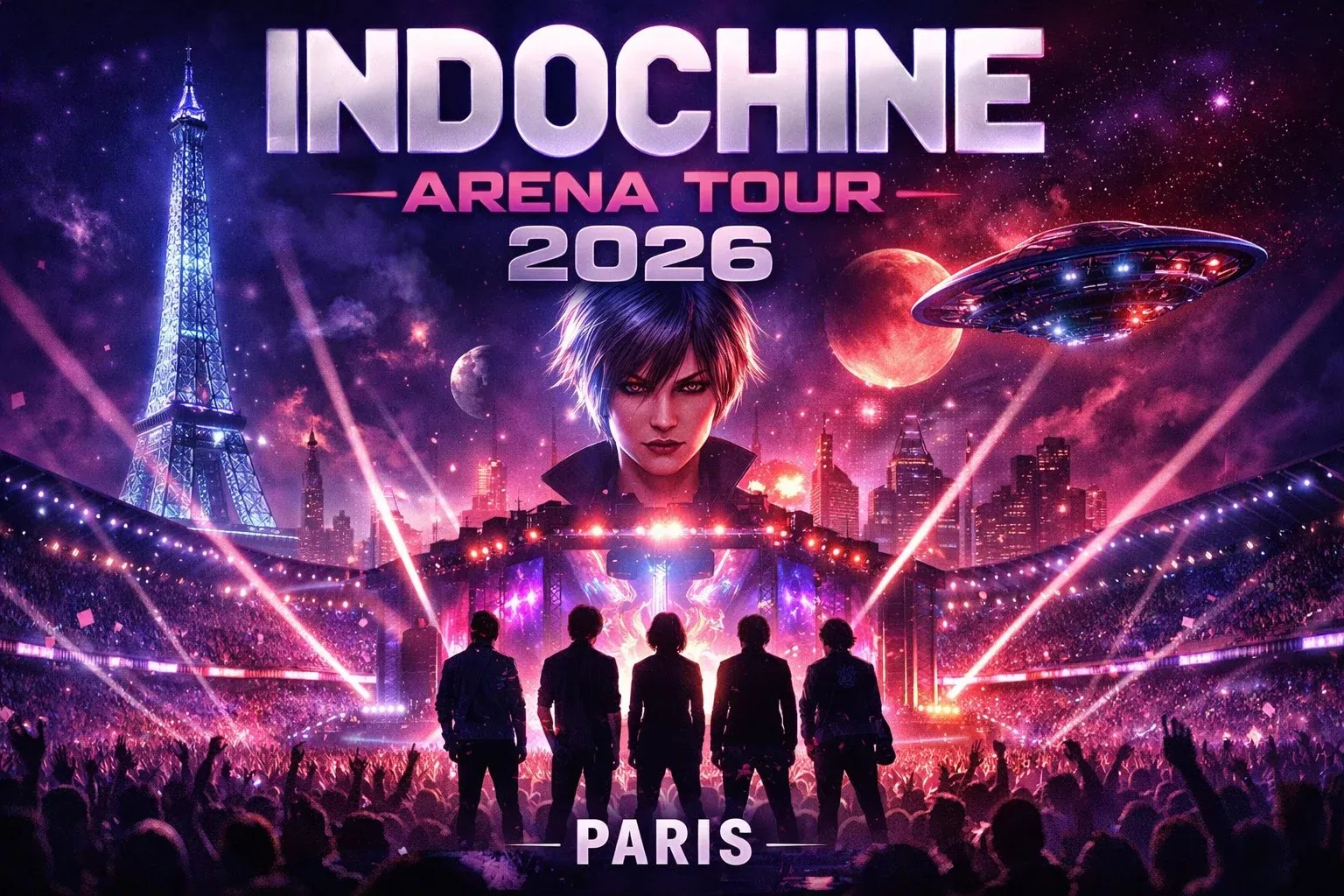 Indochine Arena Tour 2026 Paris 2026.